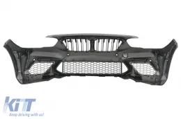 Parachoques para BMW Serie 1 F20 F21 LCI 2015-06.2019 M2 Design PDC SRA Parrilla Grille-image-6090682