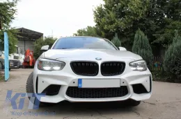 Parachoques para BMW Serie 1 F20 F21 LCI 2015-06.2019 M2 Design PDC SRA Parrilla Grille-image-6090685