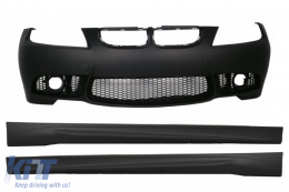 image-23-Parachoques para BMW Serie 3 E90 E91 04-08 Faldones Look sin LCI M3 Diseño