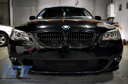 Parachoques para BMW Serie 5 E60 E61 03-07 M-Technik Look PDC 24mm Antiniebla-image-5988343