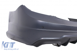 Parachoques para Mercedes C W204 07-14 Difusor Facelift C63 Look-image-6099636