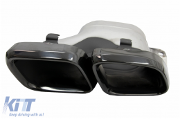 Parachoques para Mercedes C W205 S205 AMG Sport Line 14-20 Difusor-image-6057404