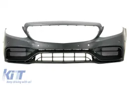 image-1-Parachoques para Mercedes C W205 S205 Limo T-Model Coupe Cabrio C63 Look