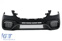 image-58-Parachoques para Mercedes Clase S W222 Facelift 2017-2020 S65 Design Rejillas inferiores