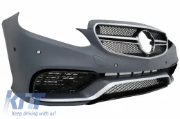 Parachoques para Mercedes E W212 S212 Facelift 13-16 Faros LED E63 Look-image-6015969