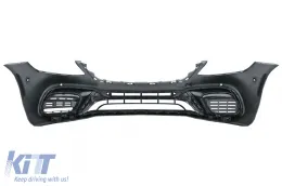 Parachoques para Mercedes S W222 Facelift 14-06.17 Vertical S63 Look Reja Cromo-image-6058005