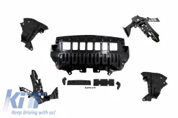 Parachoques para Mercedes S W222 Facelift 14-06.17 Vertical S63 Look Reja Cromo-image-6058006