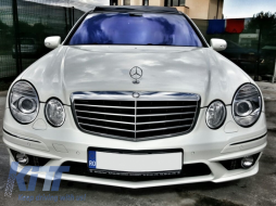 Parachoques para Mercedes W211 E 06-09 Facelift Proyectores luz antiniebla-image-5994926