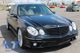Parachoques para Mercedes W211 E 06-09 Facelift Proyectores luz antiniebla-image-65874