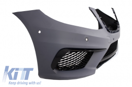 Parachoques para Mercedes W222 Clase S 13-17 S63 Look PDC Grille Chrom-image-6018490