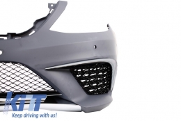 Parachoques para Mercedes W222 S-Class 13+ S63 AMG Design Central Grille Chrom--image-6015340