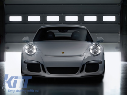 Parachoques para Porsche 911997 05-12 Cambio a 991 GT3 Look LED DRL Marcadores-image-6005296