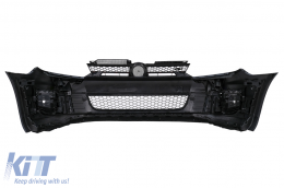 Parachoques para VW Golf VI 6 2008-2013 Luz antiniebla rejilla GTI Look-image-6100770