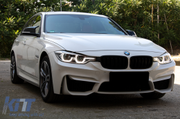 Parachoques Paragolpes para BMW 3er F30 F31 Pre-LCI LCI 11-18 M4 Look PDC SRA-image-6070120