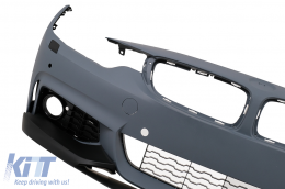 Parachoques Paragolpes para BMW Serie 4 F32 F33 F36 2013-2020 M Sport Design Labio inferior-image-6109687
