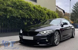 Parachoques Paragolpes para BMW Serie 4 F32 F33 F36 2013-2020 M Sport Design Labio inferior-image-6127658