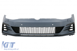 Parachoques Paragolpes para VW Golf VII 7 5G 2013-2017 7.5 GTI Look Rejillas-image-6091336