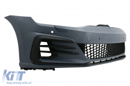 Parachoques Paragolpes para VW Golf VII 7 5G 2013-2017 7.5 GTI Look Rejillas-image-6091337