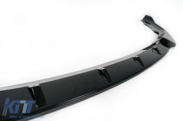 Parachoques Spoiler Lip para BMW Serie 3 G20 Sedan G21 Touring 18-22 M Sport Negro-image-6100936