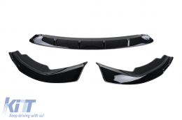 Parachoques Spoiler Lip para BMW Serie 3 G20 Sedan G21 Touring 18-22 M Sport Negro-image-6100937