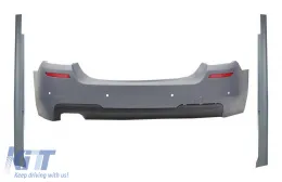 image-48-Parachoques trasero con Faldones laterales para BMW 5 Series F10 2011-2017 M-Technik Look