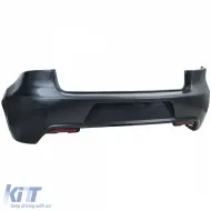 Parachoques trasero deportivo con difusor adecuado para VW Golf 6 R20 2008-2013-image-6203584