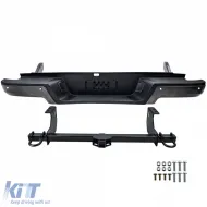 Parachoques trasero estilo RT NEGRO adecuado para Ford Ranger T6 T7 T8 2012-2023-image-6208110