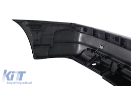 Parachoques trasero para BMW Serie 3 E46 4D Sedan 1998-2004 M-Technik Look Agujeros PDC-image-6004715