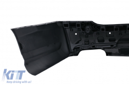 Parachoques trasero para Mercedes Clase S W221 2005-2013 PDC S65 Look Desmontable Difusor-image-6088446