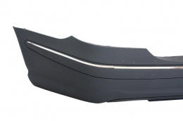 Parachoques trasero para MERCEDES E Class W211 02-09 Chrome Stripes Sport Design-image-6017839