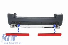 image-69-Parachoques trasero Reflectores para Rover Sport L320 Facelift 10-13 Rover Discovery 3 y 4