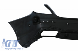 Parachoques trasero Y Cansada Puntas para Mercedes Clase E W213 2016-2019 E63 Look-image-6080197