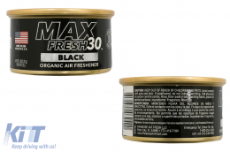 image-24-Paradise Air Fresh Ambientador Orgánico Max Fresh 30 1 Lata Freshener Negro