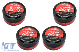 image-4-Paradise Fresh Air Gel Platinum Geruchsbeseitigung 4 Gläser Schwarzkirsche