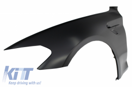 Parafanghi anteriori per BMW Serie 5 G30 G31 G38 2017- Limousine Touring Nero M5 Look-image-6049501