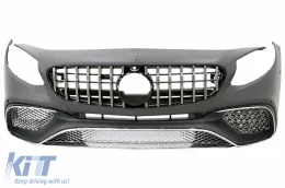 image-11-Paragolpes Delantero para Mercedes Clase S Coupe C217 15-21 S65 Design Grille