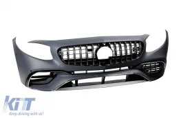 Paraurti anteriore A Design tipo S63 adatto per Mercedes Classe S C217 Coupé 2014-2020-image-6138087