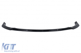 Paraurti anteriore Add-On Spoiler Lip per Tesla Model Y 2020+ Nero lucido-image-6100559