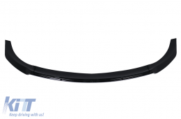 Paraurti anteriore Add-On Spoiler Lip per Tesla Model Y 2020+ Nero lucido-image-6100560