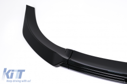 Paraurti anteriore Add-On Spoiler Lip per Tesla Model Y 2020+ Nero lucido-image-6100562