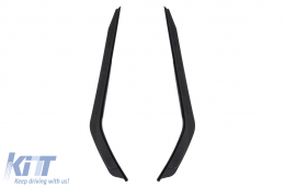 Paraurti anteriore Alette laterali per VW Golf 8 Mk8 MQB GTI / R-Line 20+ Nero Llucido-image-6095731