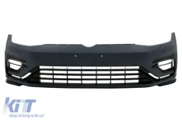 image-39-Paraurti anteriore con LED DRL per VW Golf 7.5 2017-2020 R Design spoiler