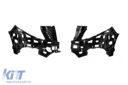 Paraurti anteriore Design Line A adatto per Mercedes V-Class W447 2014-2023 con griglia a diamante nera-image-6237393