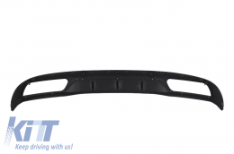 Paraurti anteriore Diffusore Punte Cromo per Mercedes C W205 S205 14-18 C63 Look-image-6068292