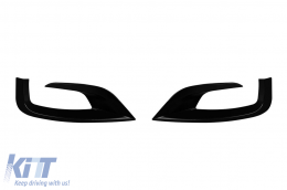 Paraurti anteriore e posteriore Brabus Design A adatto per Mercedes Classe S W222 2013-2017 con terminali di scarico-image-6148245