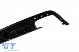 Paraurti anteriore e posteriore Brabus Design A adatto per Mercedes Classe S W222 2013-2017 con terminali di scarico-image-6148255