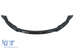 Paraurti Anteriore Labbro Estensione per Tesla Model 3 2017-2022 Nero Lucido-image-6111960