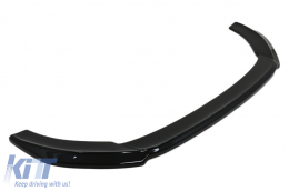 Paraurti anteriore Labbro spoiler per Seat Leon MK4 FR 2020+ Nero lucido-image-6094455