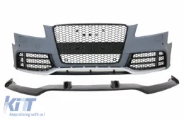 image-56-Paraurti anteriore per Audi A5 8T Pre Facelift 2007-2011 RS5 Look Add-On Spoiler Lip