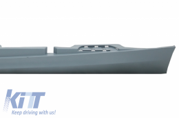 Paraurti Anteriore per BMW 1 E87 09-12 M-tech M-Technik Look Minigonne Laterali-image-6055534